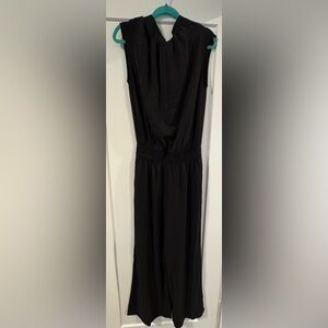 HALARA Chic Black Sleeveless Jumpsuit